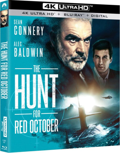 The Hunt for Red October [Includes Digital Copy] [4K Ultra HD Blu-ray/Blu-ray]