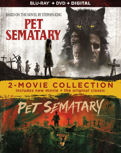 Pet Sematary: 2-Movie Collection (1989/2019) [Includes Digital Copy] [Blu-ray/DVD]