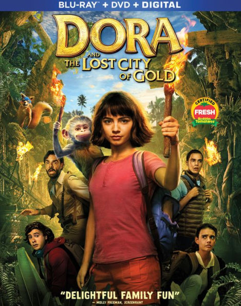 Dora and the Lost City of Gold [Includes Digital Copy] [Blu-ray/DVD]