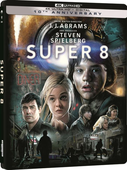 Super 8 [SteelBook] [Includes Digital Copy] [4K Ultra HD Blu-ray]