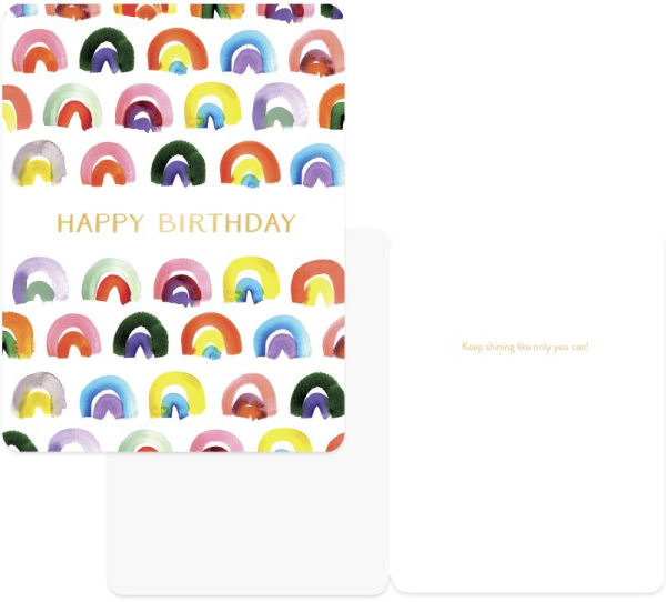 BDAY Keep Shining Rainbows