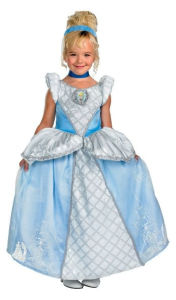 Title: Disney Princess Cinderella Prestige Toddler/Child Costume: Size Toddler (3-4T)