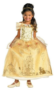 Title: Disney Princess Belle Prestige Toddler/Child Costume: Size Toddler (3T-4T)