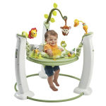 Alternative view 1 of Evenflo ExerSaucer Jump & Learn Stationary Jumper, Safari Friends