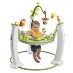 Alternative view 2 of Evenflo ExerSaucer Jump & Learn Stationary Jumper, Safari Friends