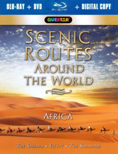 Scenic Routes Around the World: Africa [2 Discs] [Blu-ray/DVD]