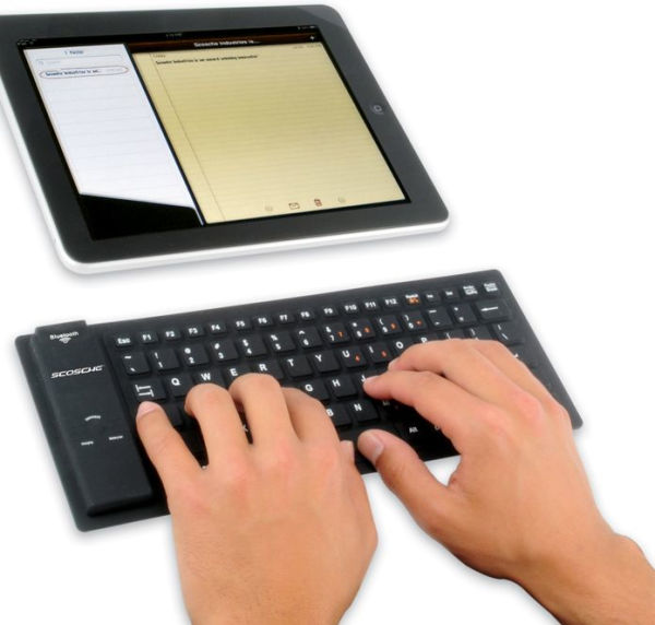 Scosche freeKEY Flexible Water Resistant Roll Up Keyboard