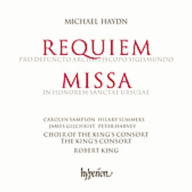 Title: Michael Haydn: Requiem; Missa In Honorem Sanctae Ursulae, Artist: M / Sampson / Summer / Gi Haydn