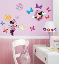 Title: Mickey & Friends - Minnie Bow-Tique Peel & Stick Wall Decals