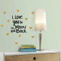 Love You To The Moon Wall Decals