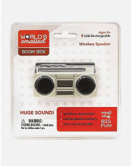 Title: World's Smallest Boom Box-USB Rechargeable