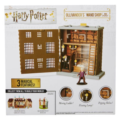 Ollivander Wand Shop Mini Playset Official Harry Potter Quidditch Pitch