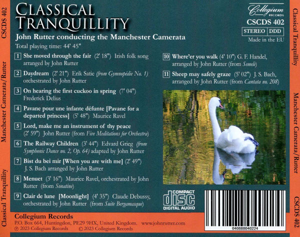 John Rutter: Classical Tranquillity