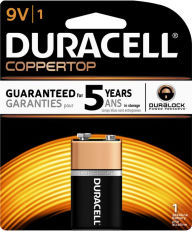 Title: Duracell 9V 1PK Alkaline Batteries