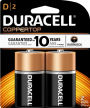 Duracell D 2PK Alkaline Batteries