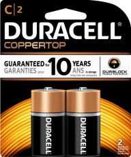 Title: Duracell C 2PK Alkaline Batteries