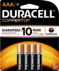 Title: Duracell AAA 4PK Alkaline Batteries