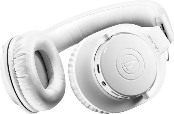 Audio Technica Bluetooth White Headphone