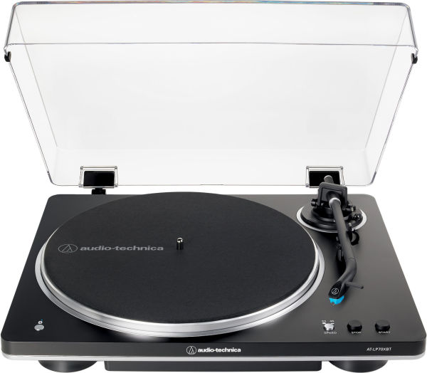 Audio Technica - ASP-LP70XBT-BS - Fully Automatic Turntable - Bluetooth Wireless (Silver Trim)