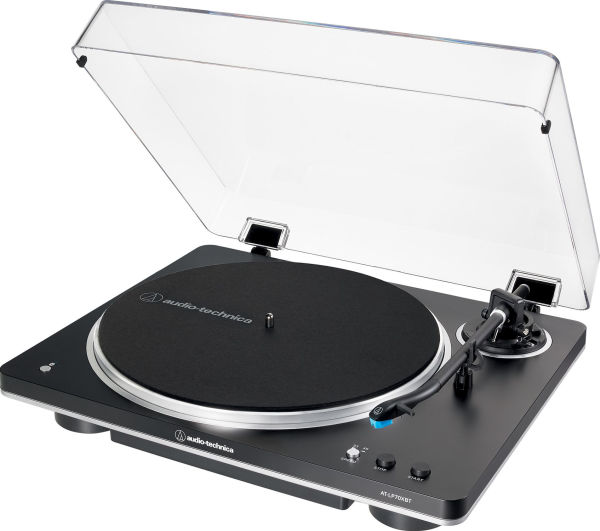 Audio Technica - ASP-LP70XBT-BS - Fully Automatic Turntable - Bluetooth Wireless (Silver Trim)