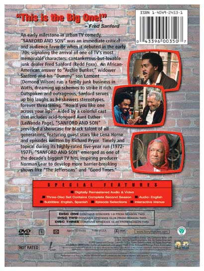 Sanford and Son: The Second Season [3 Discs]