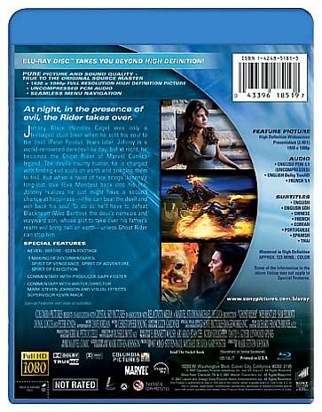 Ghost Rider [Extended Cut] [Blu-ray]
