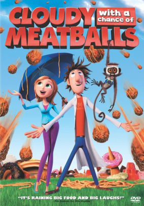 Cloudy With A Chance Of Meatballs By Phil Lord Christopher Miller Phil Lord Christopher Miller Bill Hader Anna Faris Dvd Barnes Noble