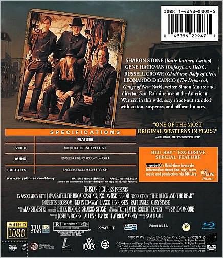 The Quick and the Dead [Blu-ray]