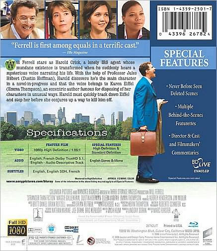 Stranger Than Fiction [WS] [Special Edition] [Blu-ray]