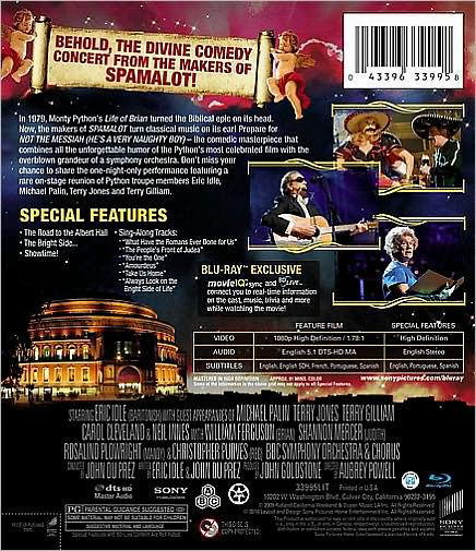 Not the Messiah (He's a Very Naughty Boy) [Blu-ray]