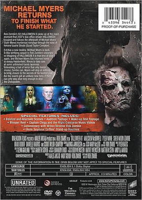 Halloween II by Rob Zombie |Rob Zombie, Tyler Mane, Scout Taylor ...