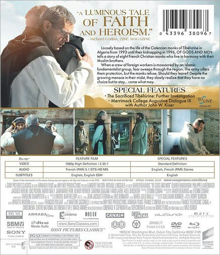 Of Gods and Men [2 Discs] [Blu-ray/DVD]