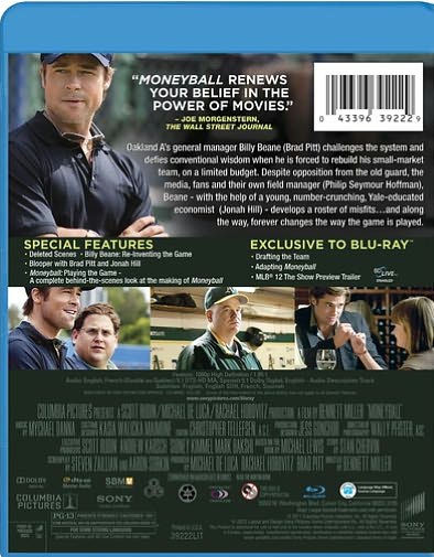 Moneyball [Blu-ray] [Includes Digital Copy]