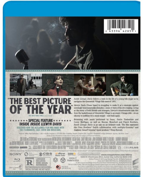 Inside Llewyn Davis [Includes Digital Copy] [Blu-ray]