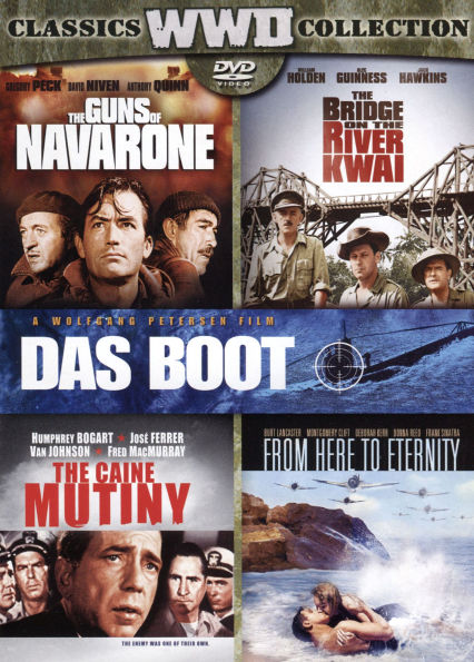 The Bridge on the River Kwai/The Caine Mutiny/The Guns of Navarone/From Here to Eternity