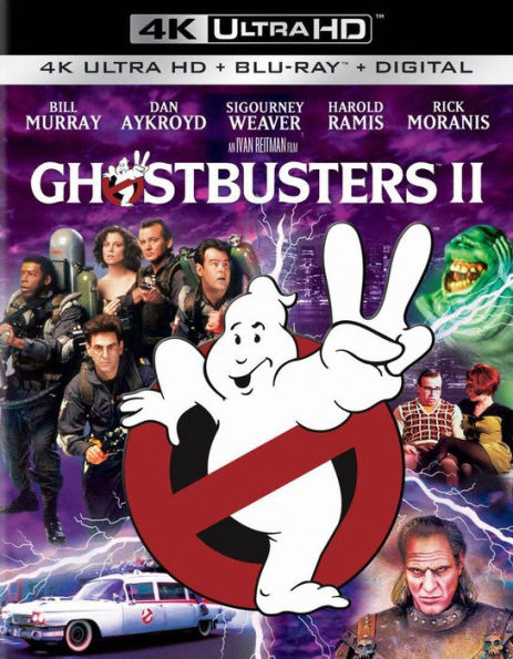 Ghostbusters II [Includes Digital Copy] [4K Ultra HD Blu-ray/Blu-ray]