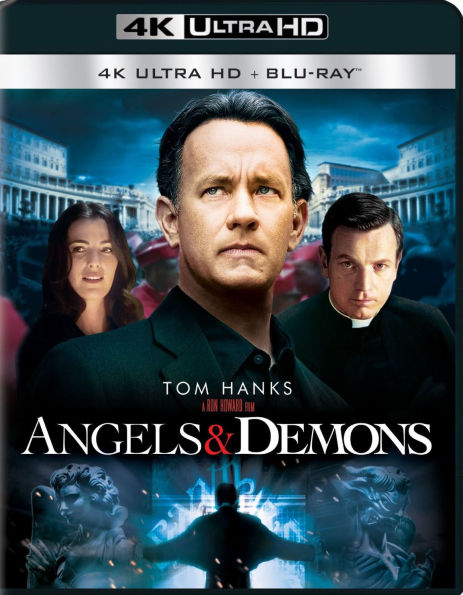 Angels & Demons [4K Ultra HD Blu-ray/Blu-ray] [Includes Digital Copy]