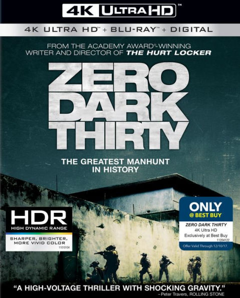 Zero Dark Thirty [Includes Digital Copy] [4K Ultra HD Blu-ray/Blu-ray] [2 Discs]