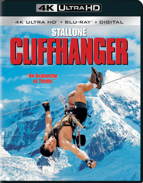 Cliffhanger [Includes Digital Copy] [4K Ultra HD Blu-ray/Blu-ray]