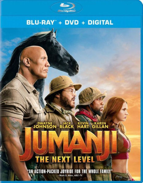 Jumanji: The Next Level [Includes Digital Copy] [Blu-ray/DVD]