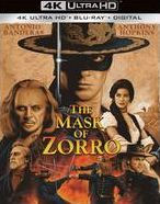 Title: The Mask of Zorro [Includes Digital Copy] [4K Ultra HD Blu-ray/Blu-ray]