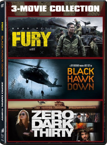 Black Hawk Down/Fury/Zero Dark Thirty