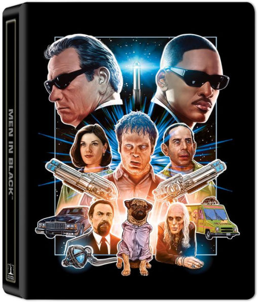 Men in Black: 25th Anniversary [SteelBook] [Includes Digital Copy] [4K Ultra HD Blu-ray/Blu-ray]