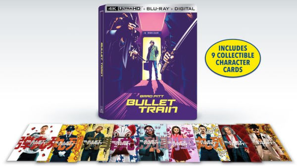 Bullet Train (4K) (Ltd) (Stbk) (Wbr) (2Pk) (Dub)