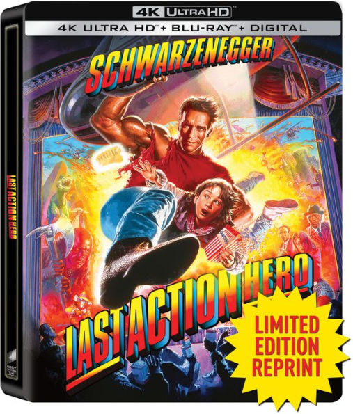 Last Action Hero [Limited Edition] [SteelBook] [4K Ultra HD Blu-ray/Blu-ray]