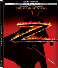 Title: The Mask of Zorro [25th Anniversary] [SteelBook] [Includes Digital Copy] [4K Ultra HD Blu-ray/Blu-ray]