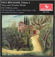 Paul Ben-Haim, Vol. 2: Piano and Chamber Works