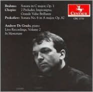 Brahms, Chopin, Prokofiev: Piano Music
