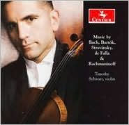 Music by Bach, Bart¿¿k, Stravinsky, de Falla & Rachmaninoff