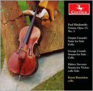 Music for Solo Cello by Hindemith, Cassad¿¿, Crumb & Stevens